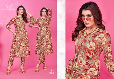 Moksh international by Wow vol 1 Premium Reyon export quality With Pocket kurti with pant catalogue co ord set catalogs