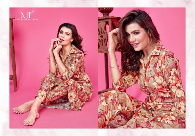 Moksh international by Wow vol 1 Premium Reyon export quality With Pocket kurti with pant catalogue co ord set catalogs