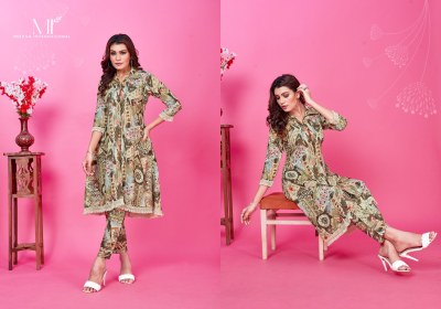 Moksh international by Wow vol 1 Premium Reyon export quality With Pocket kurti with pant catalogue co ord set catalogs