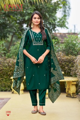 Monalisa vol 4 by Ossm premium embroidered readymade suit catalogue  readymade suit catalogs