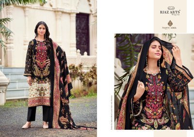 Musafir 14 by Riaz arts pure karachi lawn printed fancy karachi suit catalogue Karachi suits catalogs