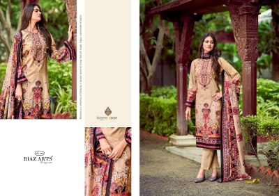 Musafir 14 by Riaz arts pure karachi lawn cambric digital printed dress material catalogue Karachi suits catalogs