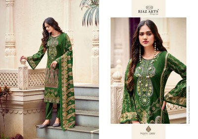 Musafir 14 by Riaz arts pure karachi lawn cambric digital printed dress material catalogue Karachi suits catalogs