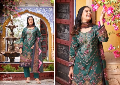 Musafir Vol 5 by riaz arts pure karachi lawn cambric cotton karachi suit catalogue at low rate  Karachi suits catalogs