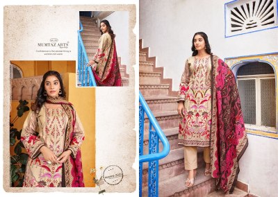 Musafir Vol 5 by riaz arts pure karachi lawn cambric cotton karachi suit catalogue at low rate  Karachi suits catalogs