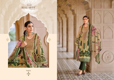 Musafir by Riaz Arts pure Lawn cambric digital printed Karachi suit catalogue at affordable rate Karachi suits catalogs