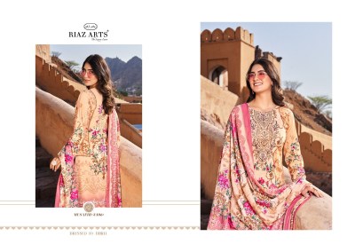 Musafir by Riaz arts Lawn cambric printed karachi dress material catalogue at amaviexpo Karachi suits catalogs