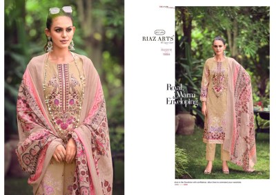 Musafir vol 10 by Riaz arts pure karachi printed dress material catalogue at affordable rate salwar kameez catalogs