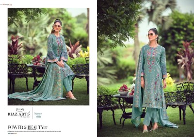 Musafir vol 10 by Riaz arts pure karachi printed dress material catalogue at affordable rate salwar kameez catalogs