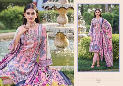 Musafir vol 6 by Riaz arts pure lawn cambric digital printed karachi suit catalogue at affordable rate  Karachi suits catalogs