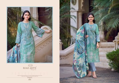 Musafir vol 6 by Riaz arts pure lawn cambric digital printed karachi suit catalogue at affordable rate  Karachi suits catalogs