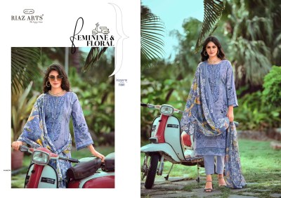 Musafir vol 9 by Riaz arts pure karachi lawn cambric printed dress material catalogue at low rate salwar kameez catalogs