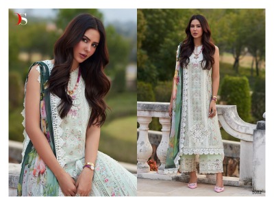 Mush Q2 by Deepsy suit pure cotton with embroidered Pakistani suit catalogue at affordable rate pakistani suit catalogs