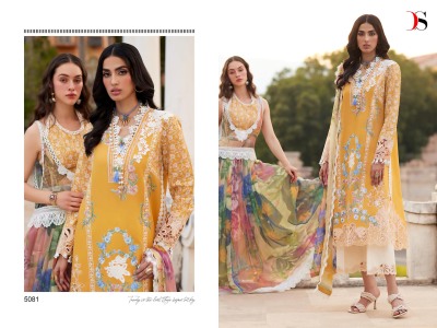 Mush Q2 by Deepsy suit pure cotton with embroidered Pakistani suit catalogue at affordable rate pakistani suit catalogs