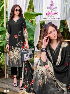 Music Party by Poonam Designer Pure muslin readymade suit catalogue at low price readymade suit catalogs