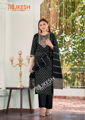 Muskaan by Mukesh Reyon Embroidered Straight kurti bottom with dupatta catalogue at affordable rate  readymade suit catalogs