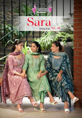 Mystic 9 by Sara vol 8 premium quality capsule foil print readymade suot catalogue at affordable rate  Mystic 9