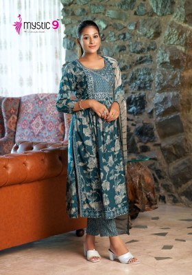 Mystic 9 by Sara vol 8 premium quality capsule foil print readymade suot catalogue at affordable rate  readymade suit catalogs