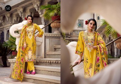 NAIRA VOL 115 by BelliZa Designer Studio Premium 100  Pure Cotton Top with Heavy Self Embroidery Digital Print MAL MAL Cotton Dupatta and Cotton Botto readymade suit catalogs