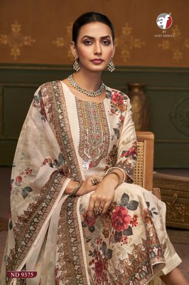 ND 9375 by Anju Blended Viscorse silk readymade suit catalogue at affordable rate readymade suit catalogs