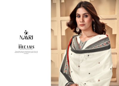 Naari by Riwaz pure viscose jacquard minakari unstitched suit catalogue at affordable rate     salwar kameez catalogs