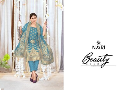 Naari by Zeel pure jacquard designer unstitched Pakistani suit catalogue at low rate   pakistani suit catalogs