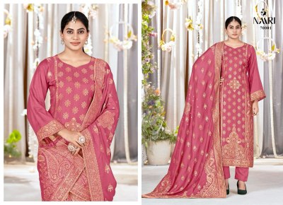 Naari by Zeel pure jacquard designer unstitched Pakistani suit catalogue at low rate   pakistani suit catalogs