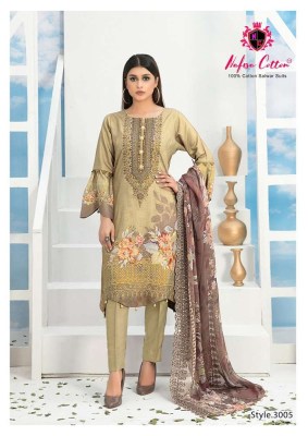 Nafisha Cotton Andaaz Vol 3 Karachi Cotton Pakistani Suits catalogue wholesale rate  pakistani suit catalogs