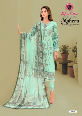 Nafisha cotton by Mahera Karachi suit vol 4 unstitched dress material catalogue salwar kameez catalogs