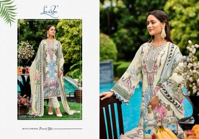 Naira Nx vol 10 by Levisha embroidered cambric cotton Pakistani suit collection   pakistani suit catalogs