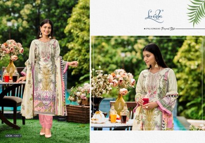 Naira Nx vol 10 by Levisha embroidered cambric cotton Pakistani suit collection   pakistani suit catalogs