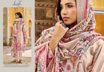 Naira Nx vol 5 by Levisha cambric cotton printed embroidered pakistani suit catalogue at low rate pakistani suit catalogs