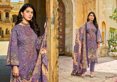 Naira Nx vol 5 by Levisha cambric cotton printed embroidered pakistani suit catalogue at low rate pakistani suit catalogs