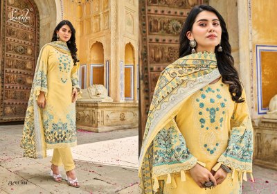 Naira Nx vol 5 by Levisha cambric cotton printed embroidered pakistani suit catalogue at low rate pakistani suit catalogs