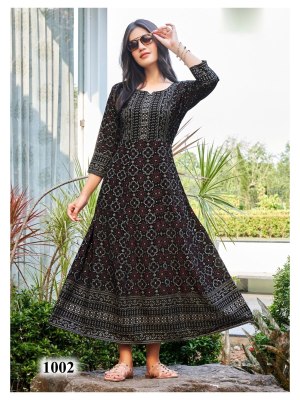 Namrata by rangjyot beautiful reyon printed kurti catalogue at wholesale price kurtis catalogs