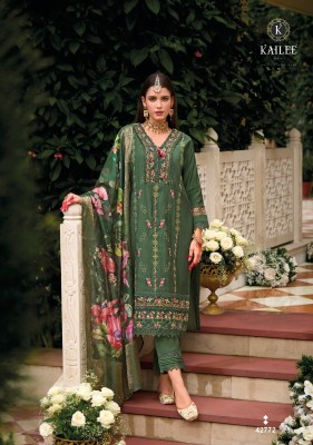 Naqsh by Kailee Pure viscose silk embroidered Kurti pant and dupatta at low rate  readymade suit catalogs