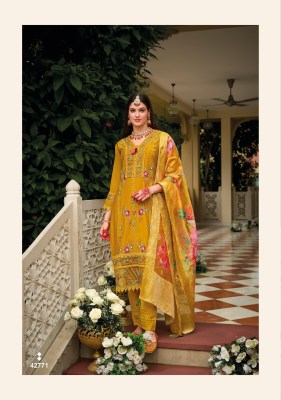 Naqsh by Kailee Pure viscose silk embroidered Kurti pant and dupatta at low rate  readymade suit catalogs