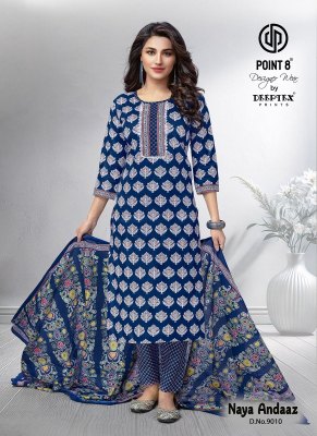 Naya Andaaz Vol 9 by Deeptex Pure Cotton Printed Ready made suit collection dress material catalogs