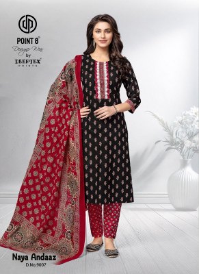 Naya Andaaz Vol 9 by Deeptex Pure Cotton Printed Ready made suit collection dress material catalogs