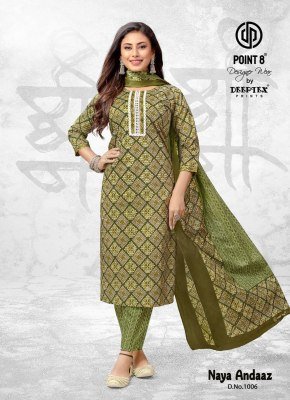 Naya Andaaz vol 10 by deeptex Readymade printed top bottom and dupatta catalogue at affordable rate readymade suit catalogs