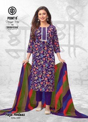 Naya Andaaz vol 10 by deeptex Readymade printed top bottom and dupatta catalogue at affordable rate readymade suit catalogs