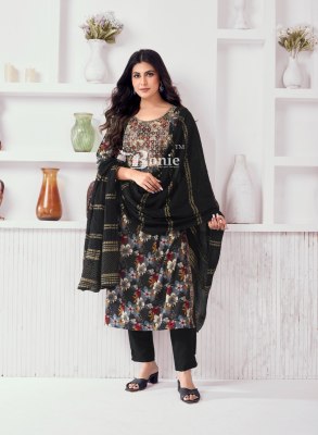 Nayra 7 by Boine heavy reyon prosium printed nyra kurti pant and dupatta catalogue at low rate  readymade suit catalogs