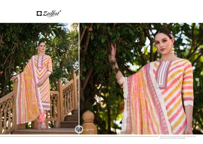 Nazrana by Zulfat pure cotton exclusive designer unstitched salwar kameez catalogue salwar kameez catalogs