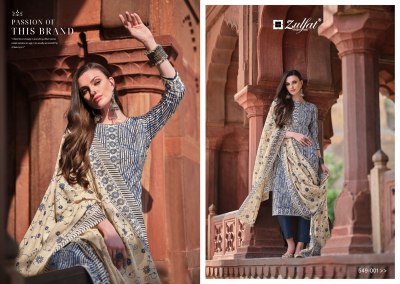 Nazrana vol 2 by Zulfat pure cotton printed unstitched dress material catalogue dress material catalogs