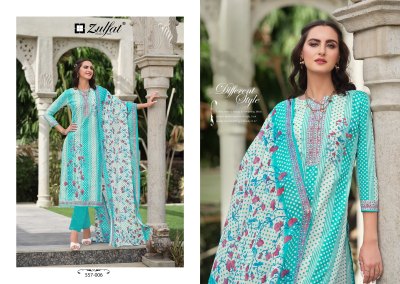 Nazrana vol 3 by Zulfat pure cotton designer printed unstitched suit catalogue at affordable rate salwar kameez catalogs