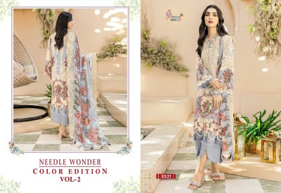 Needle wonder colour edition 2 by cotton printed unstitched dress material catalogue salwar kameez catalogs