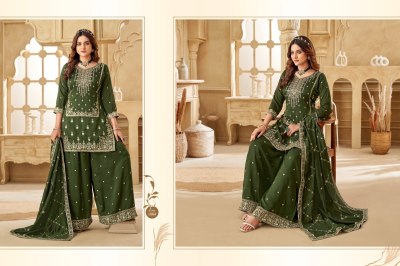 Neha by KF  Short kurti plajoo with dupatta & embroidery readymade  set  readymade suit catalogs