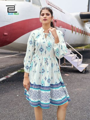 Netflix by Blue hills Trendy white fancy Tunic catalogue western wear catalogs