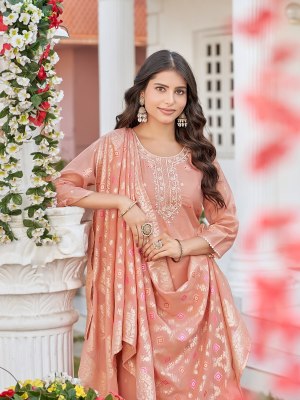 New Collection 3 Pic Set Aanchi  Namasvi  Kruti Pant And Dupatta  kurti pant with dupatta Catalogs