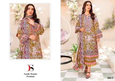 Niddle wonder by deepsy suits pure cotton with embroidered dress material catalogue at affordable rate salwar kameez catalogs